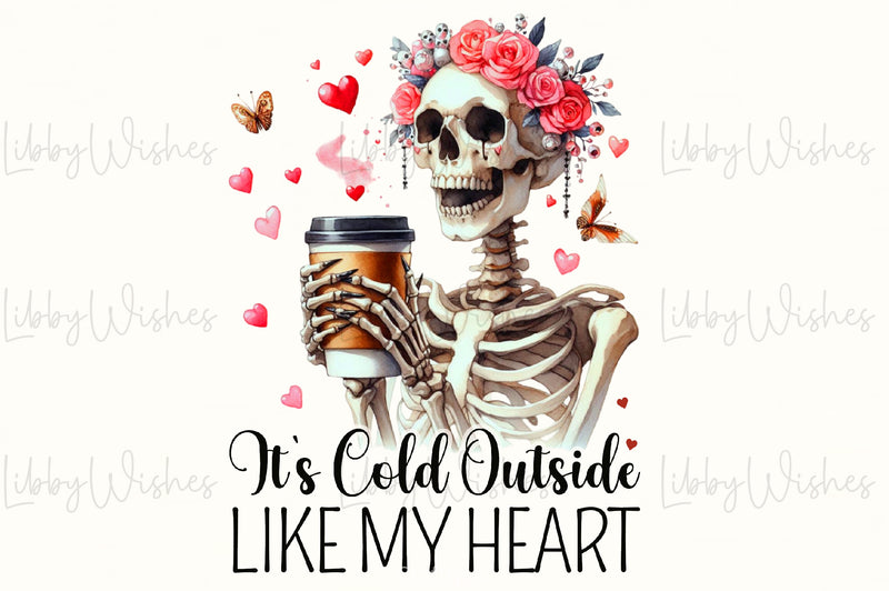 Skeleton Valentine's Day Clipart Bundle 1 - CraftNest - Digital Crafting and Art