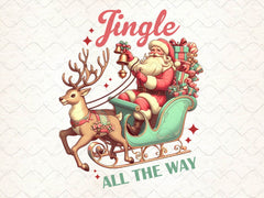 Vintage Christmas Jingle Clipart Bundle - CraftNest - Digital Crafting and Art
