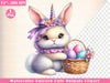 Unicorn Rabbit Clipart Bundle