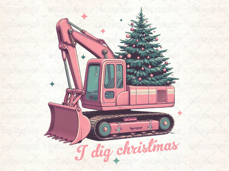 I Dig Christmas Merry Christmas Clipart Bundle - CraftNest - Digital Crafting and Art