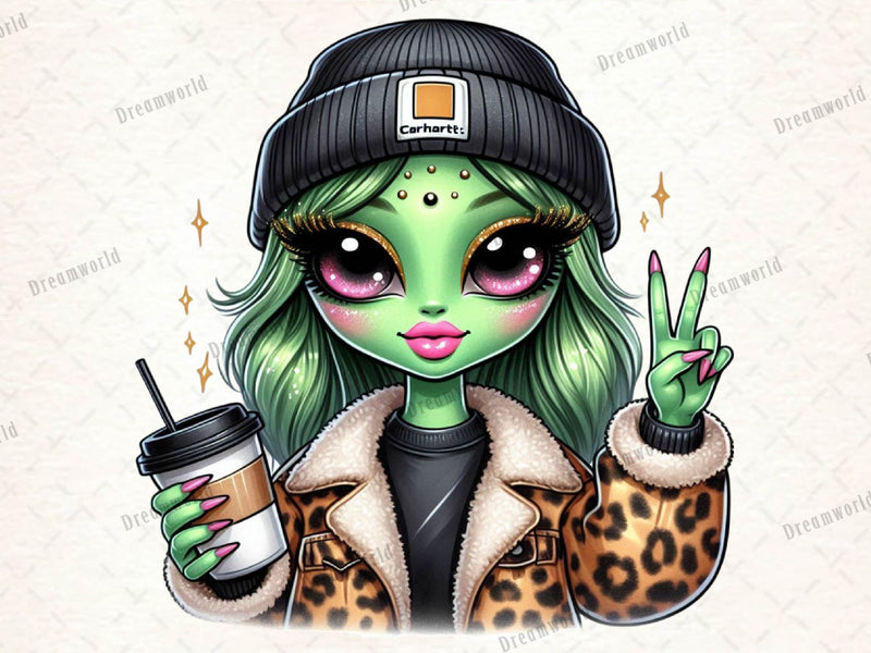 Christmas Girl Cute Boujee Clipart Bundle 6 - CraftNest - Digital Crafting and Art