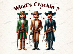 What's Crackin Cowboy Christmas Clipart Bundle - CraftNest - Digital Crafting and Art