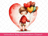 Valentine Boys Clipart Bundle
