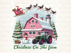 Christmas On The Farm Merry Christmas Clipart Bundle - CraftNest - Digital Crafting and Art