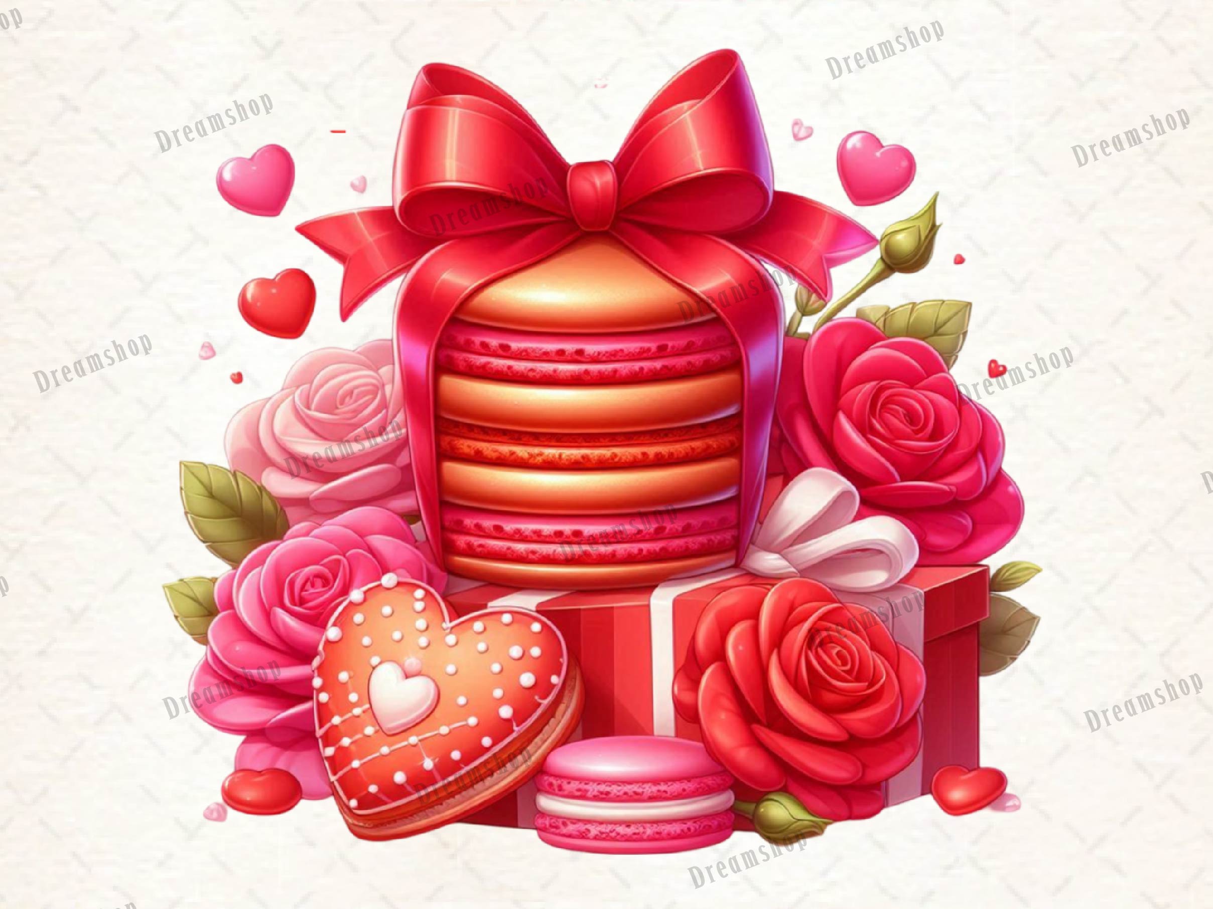 Happy Birthday With Cake And Gift Clipart Bundle - CraftNest - Digital Crafting and Art