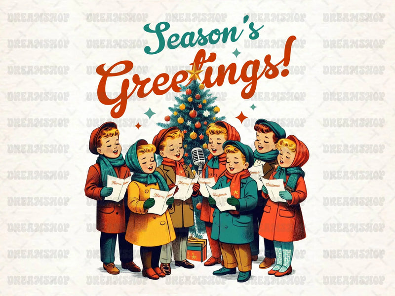 Vintage Christmas Carols Clipart Bundle - CraftNest - Digital Crafting and Art