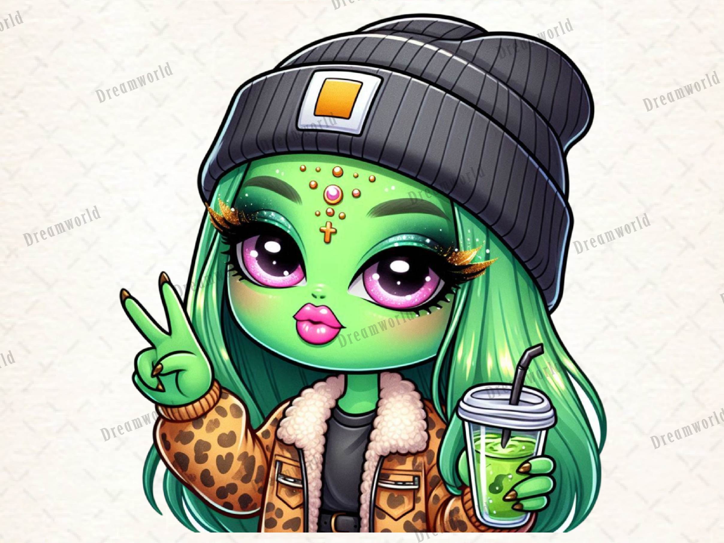 Christmas Girl Cute Boujee Clipart Bundle 4 - CraftNest - Digital Crafting and Art