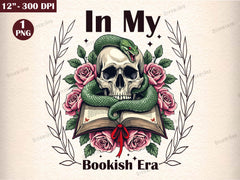 In My Bookish Era Funny Book Lover Clipart Bundle - CraftNest - Digital Crafting and Art