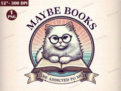 Funny Book Lover Funny Book Lover Clipart Bundle - CraftNest - Digital Crafting and Art