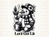 Lets Get Lit Merry Christmas Clipart Bundle