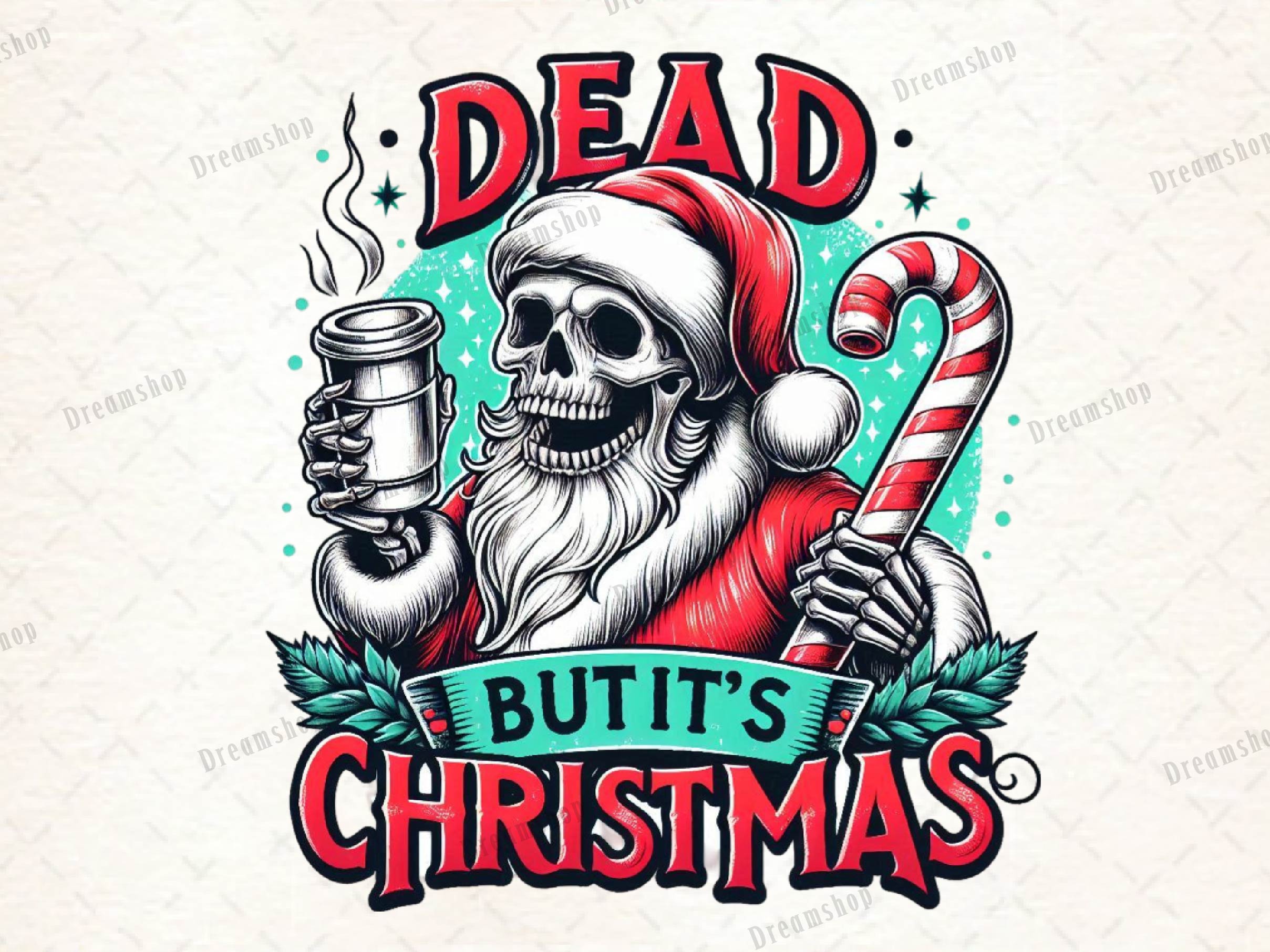 Dead Inside But Its Christmas Clipart Bundle - CraftNest - Digital Crafting and Art