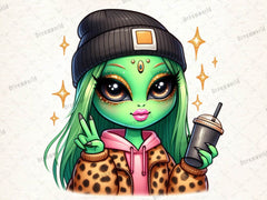 Christmas Girl Cute Boujee Clipart Bundle 2 - CraftNest - Digital Crafting and Art