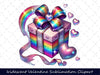 Iridescent Valentine Clipart Bundle