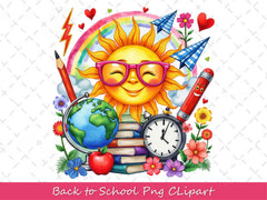 Back To School Clipart Bundle - CraftNest - Digital Crafting and Art
