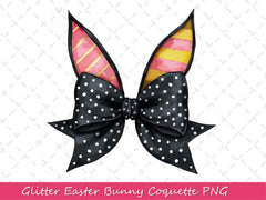 Glitter Easter Bunny Coquette Clipart Bundle - CraftNest - Digital Crafting and Art