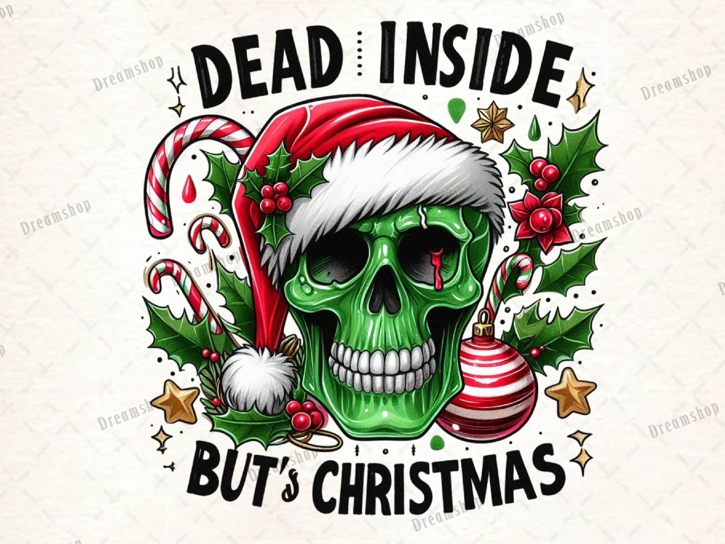 Dead Inside But It's Christmas Clipart Bundle 3 - CraftNest - Digital Crafting and Art