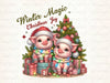 Winter Magic Christmas Joy Merry Clipart Bundle