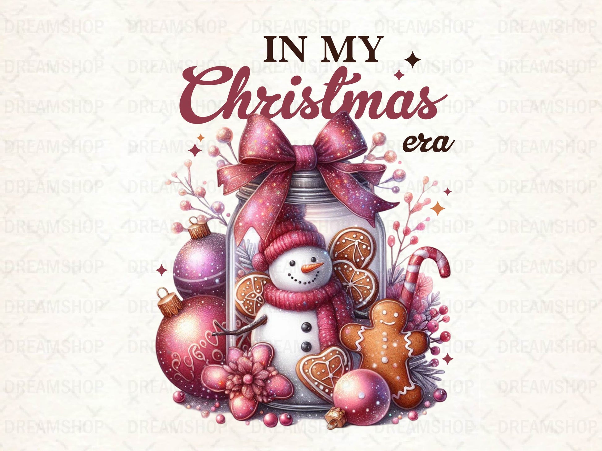 In My Christmas Era Merry Christmas Clipart Bundle - CraftNest - Digital Crafting and Art
