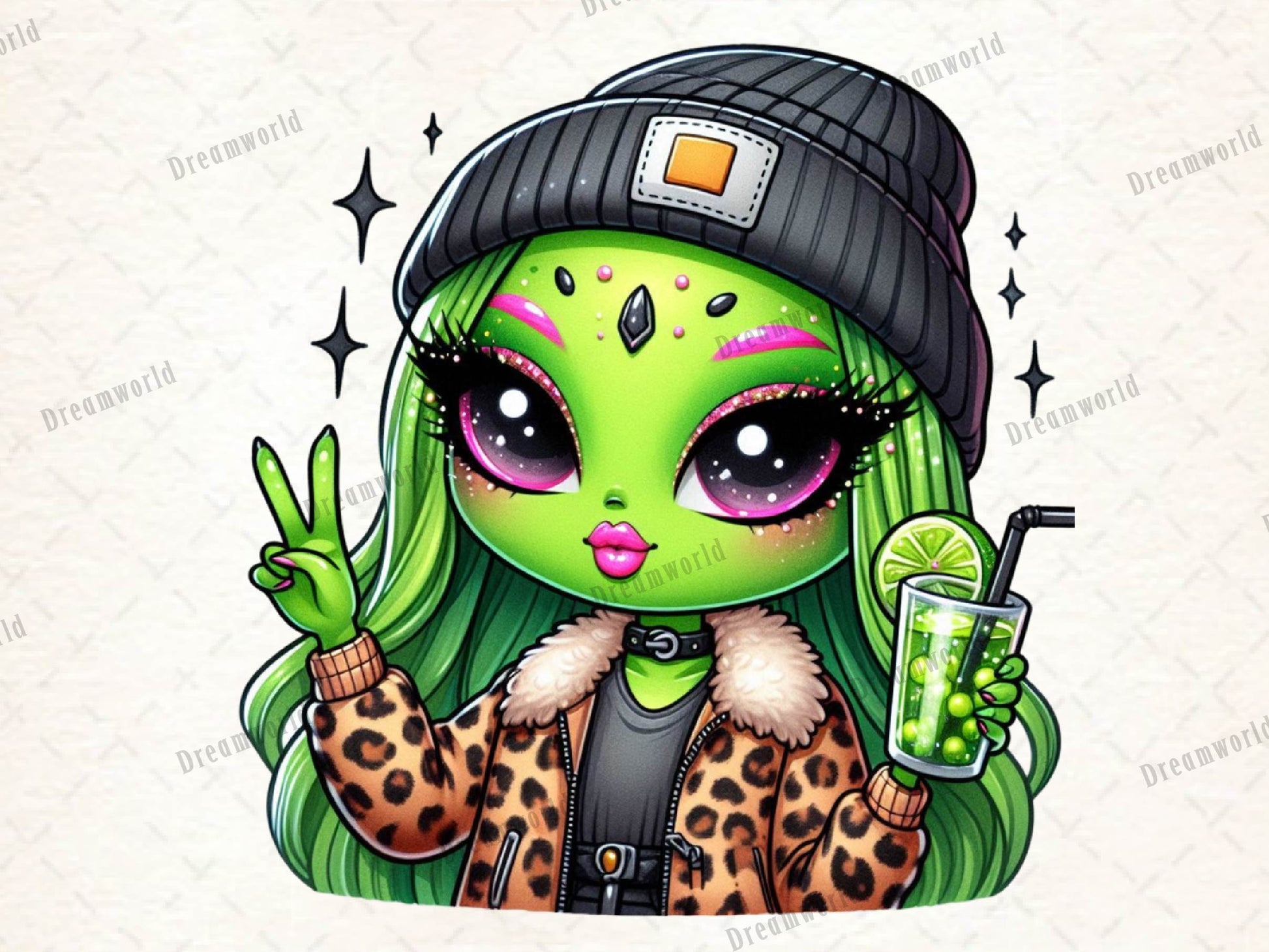 Christmas Girl Cute Boujee Clipart Bundle - CraftNest - Digital Crafting and Art