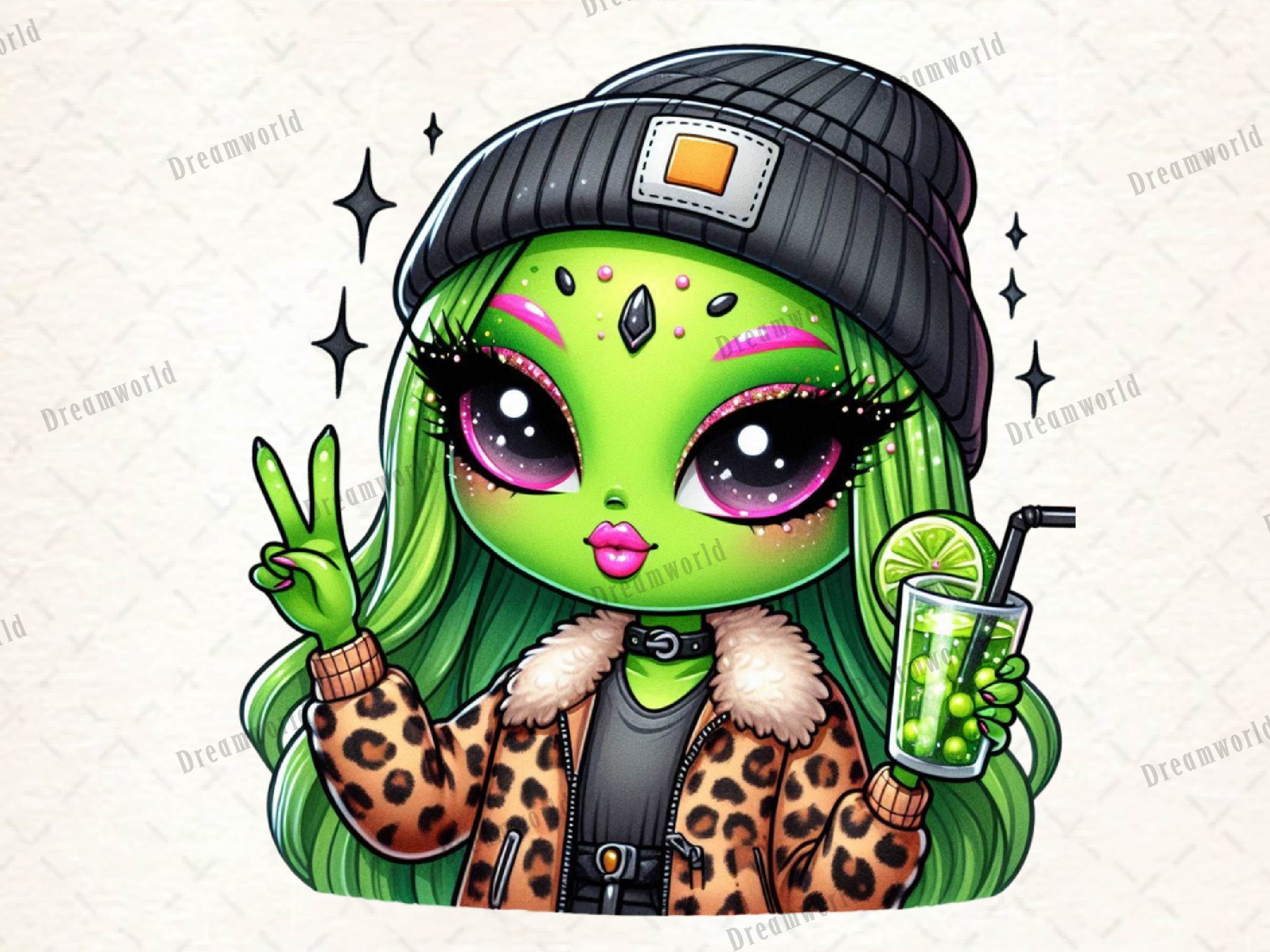 Christmas Girl Cute Boujee Clipart Bundle - CraftNest - Digital Crafting and Art