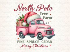 North Pole Christmas Tree Farm Christmas Clipart Bundle - CraftNest - Digital Crafting and Art