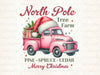 North Pole Christmas Tree Farm Christmas Clipart Bundle