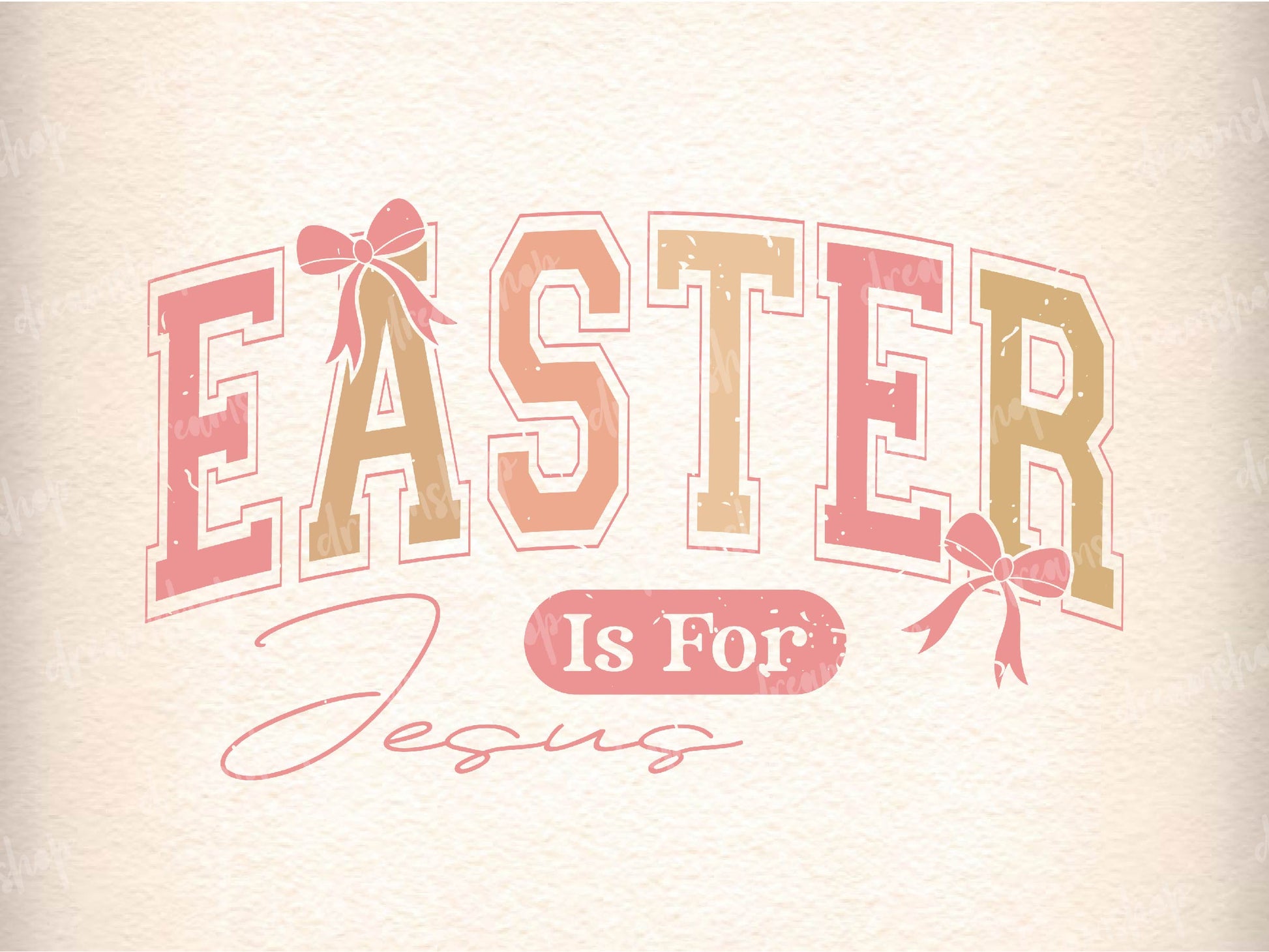 Retro Easter Is For Jesus Christian Clipart Bundle - CraftNest - Digital Crafting and Art