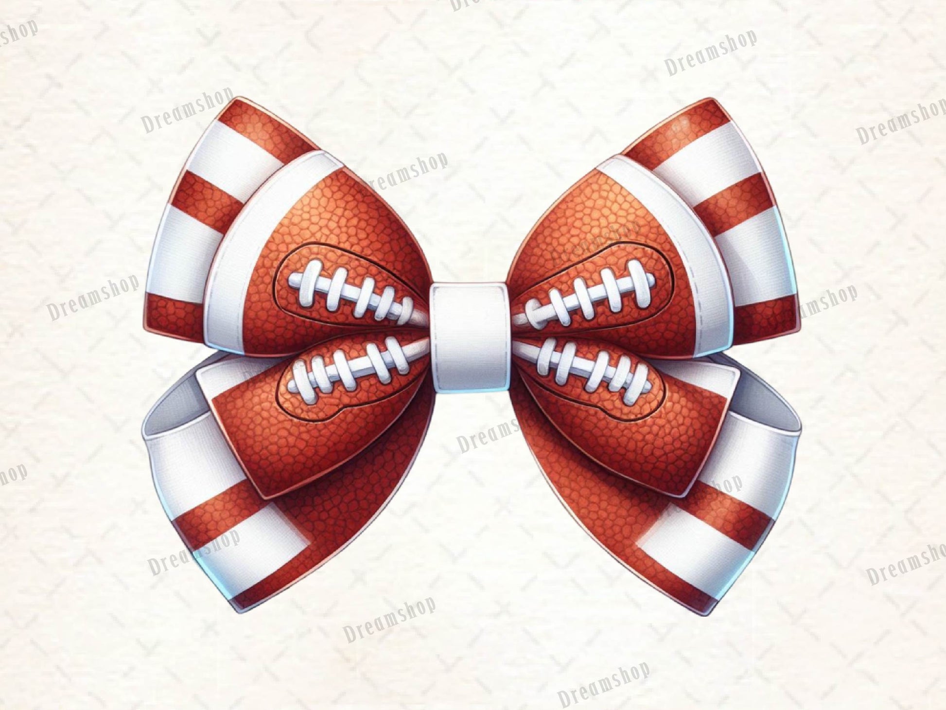 Football Coquette Bow Clipart Bundle - CraftNest - Digital Crafting and Art