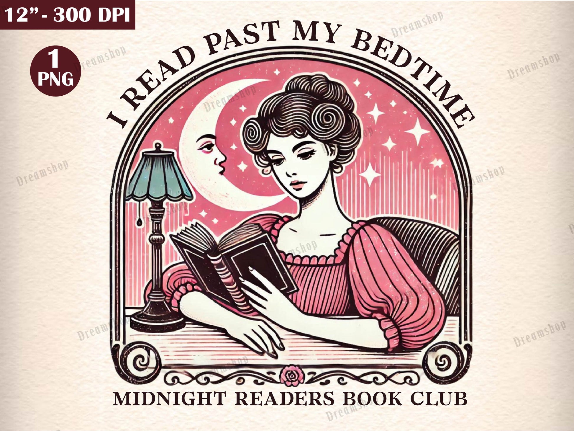 Late Night Reader Book Club Clipart Bundle - CraftNest - Digital Crafting and Art