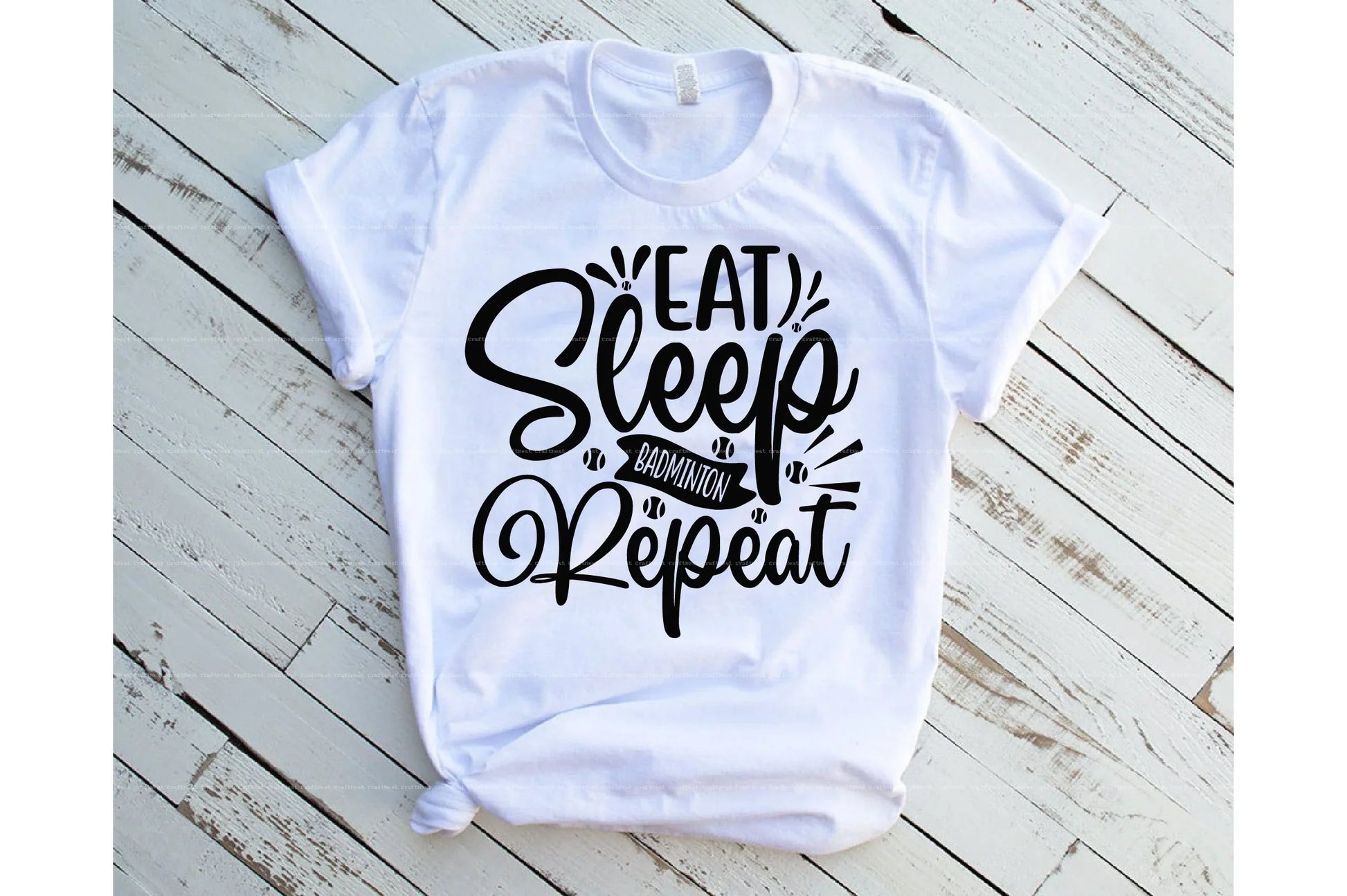 Tennis & Badminton SVG Bundle - CraftNest - Digital Crafting and Art