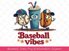 Baseball Vibes Clipart Bundle