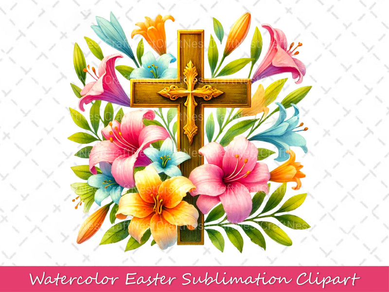 Easter Sublimation Clipart 1 - CraftNest - Digital Crafting and Art