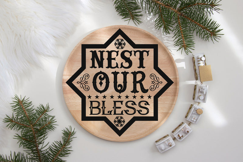 Vintage Christmas Sign SVG Bundle - CraftNest - Digital Crafting and Art
