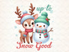 Cute Christmas Snowman Clipart Bundle
