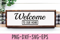 Welcome Sign SVG Bundle - CraftNest - Digital Crafting and Art