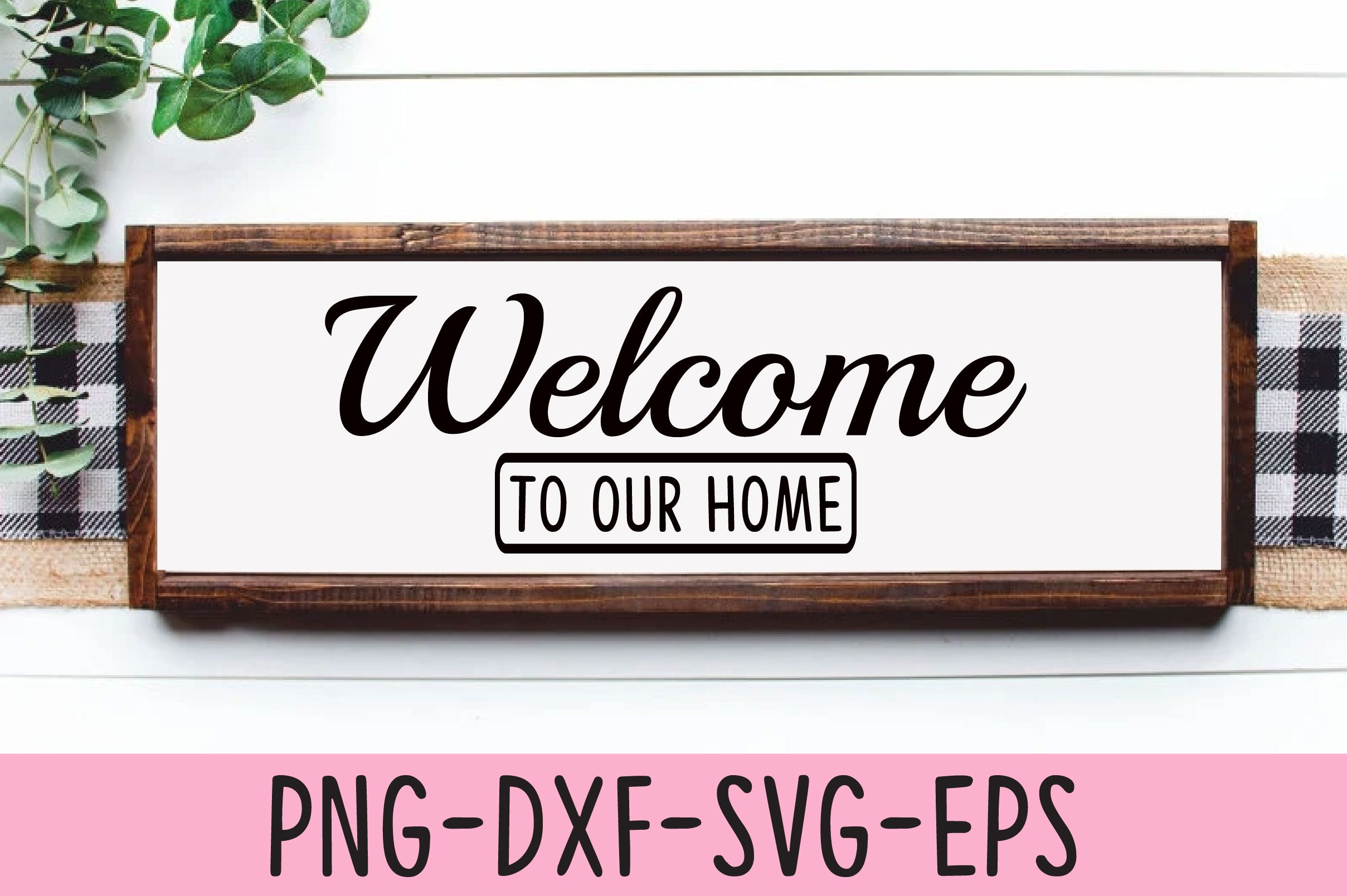 Welcome Sign SVG Bundle - CraftNest - Digital Crafting and Art