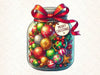 Christmas Cookie In Jar Clipart Bundle