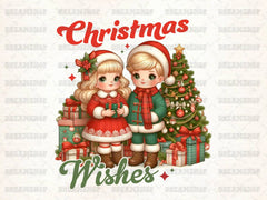 Vintage Christmas Wishes Clipart Bundle - CraftNest - Digital Crafting and Art
