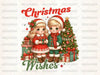 Vintage Christmas Wishes Clipart Bundle