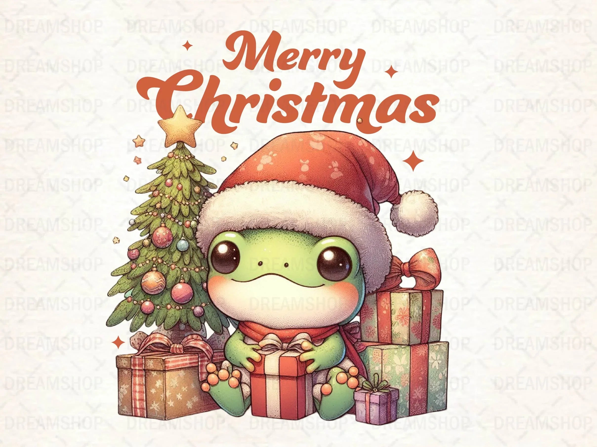 Frog Christmas Merry Christmas Clipart Bundle - CraftNest - Digital Crafting and Art