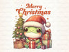 Frog Christmas Merry Christmas Clipart Bundle