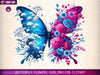 Butterfly Flowers Clipart Bundle 5
