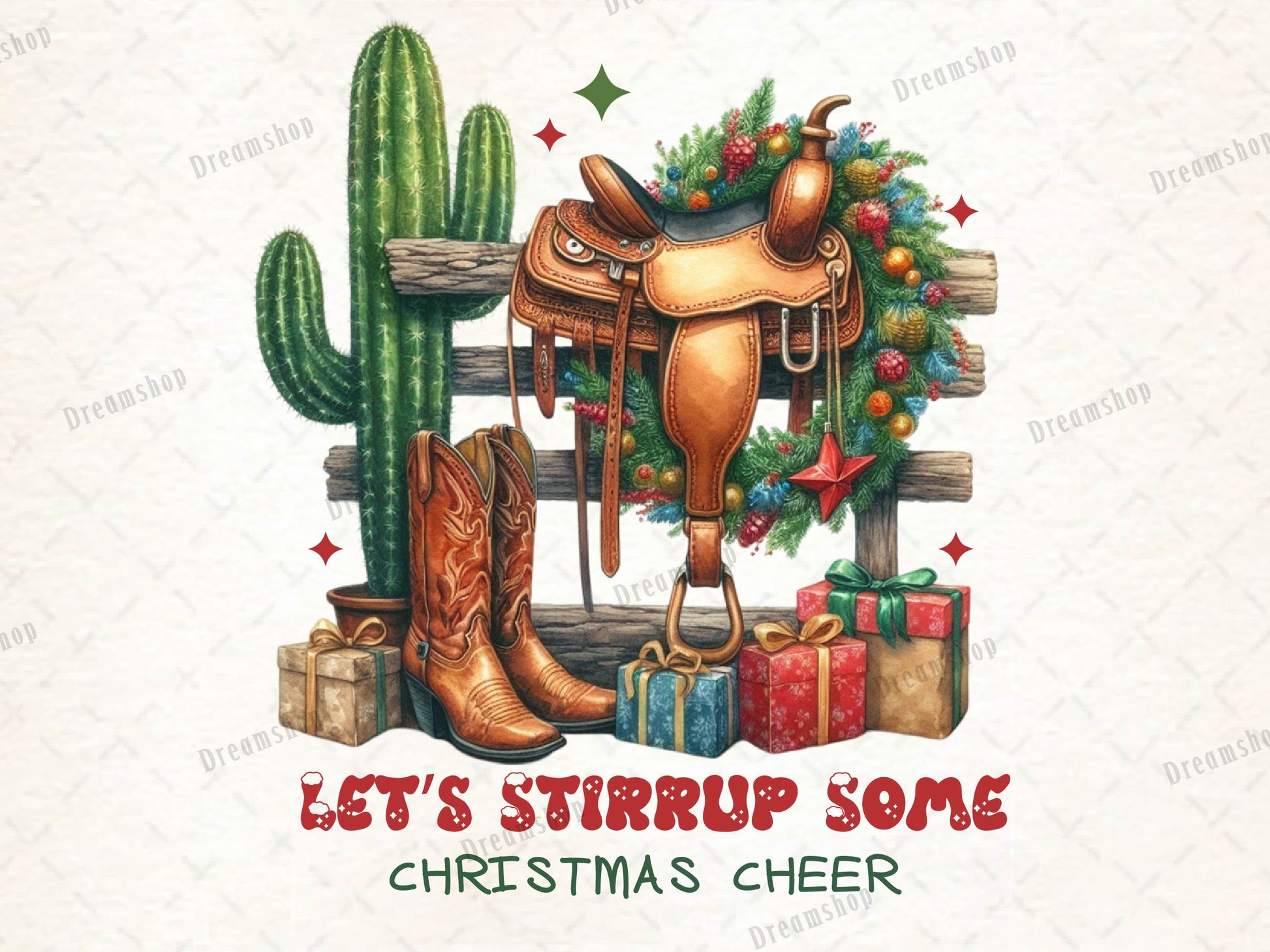 Let's Stirrup Some Christmas Cheer Clipart Bundle - CraftNest - Digital Crafting and Art