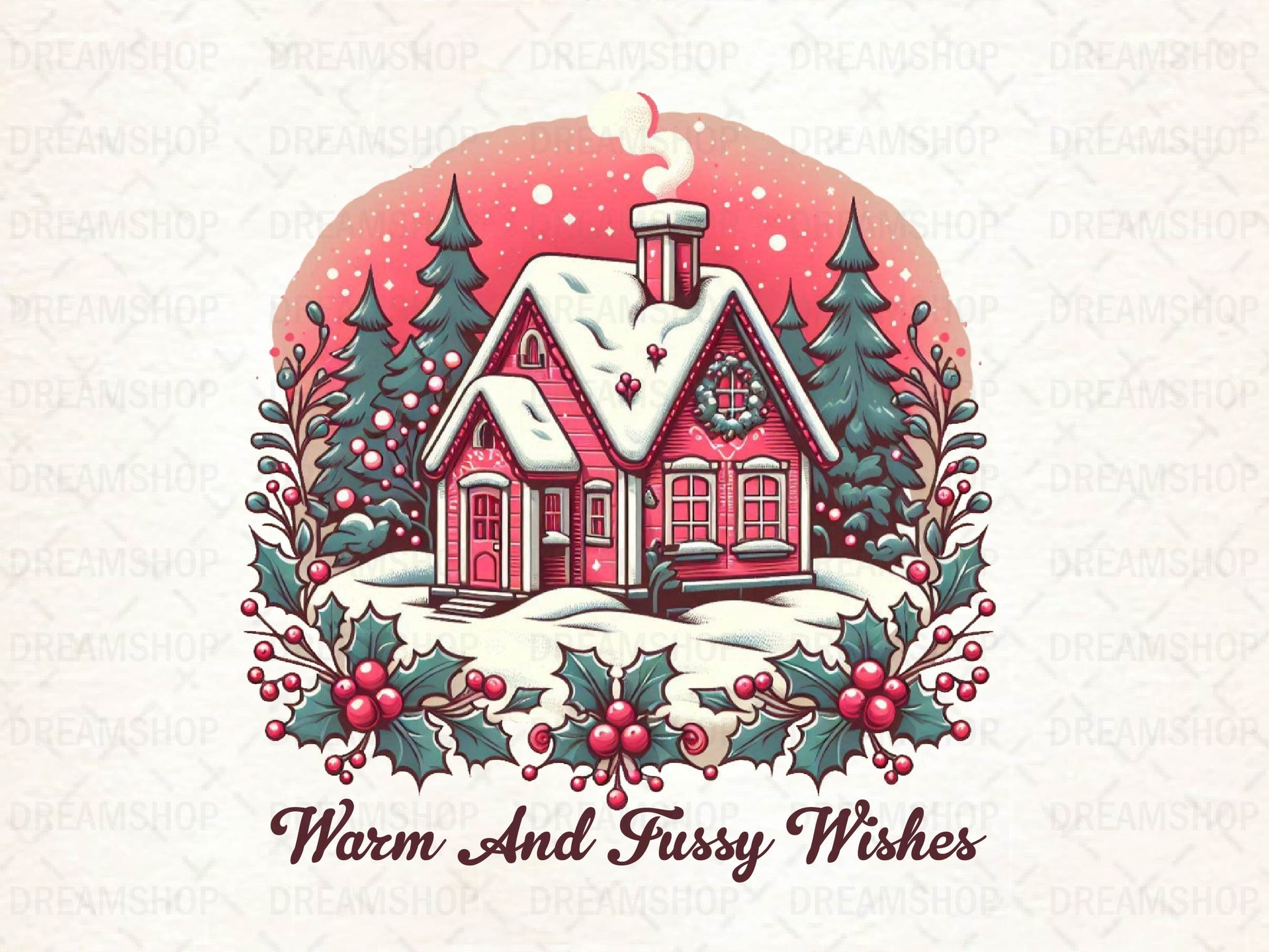 Warm And Fuzzy Wishes Merry Christmas Clipart Bundle - CraftNest - Digital Crafting and Art
