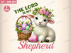 The Lord Is My Shepherd Easter Jesus Clipart Bundle