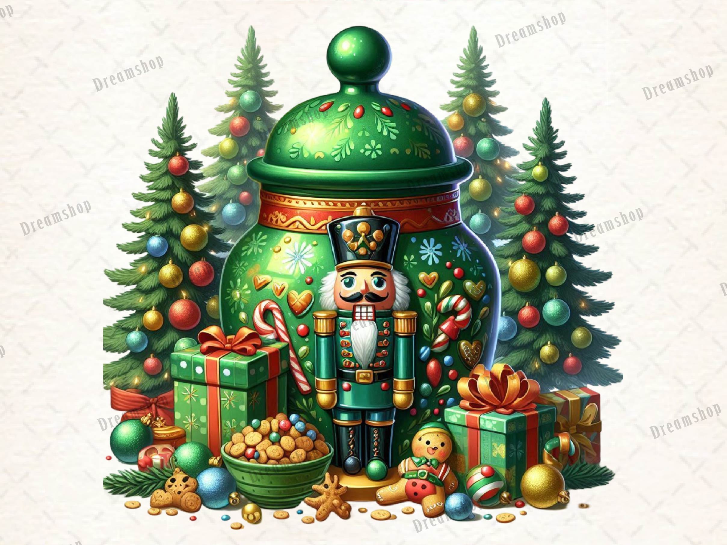 Christmas Cookie Jar Clipart Bundle - CraftNest - Digital Crafting and Art
