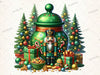 Christmas Cookie Jar Clipart Bundle