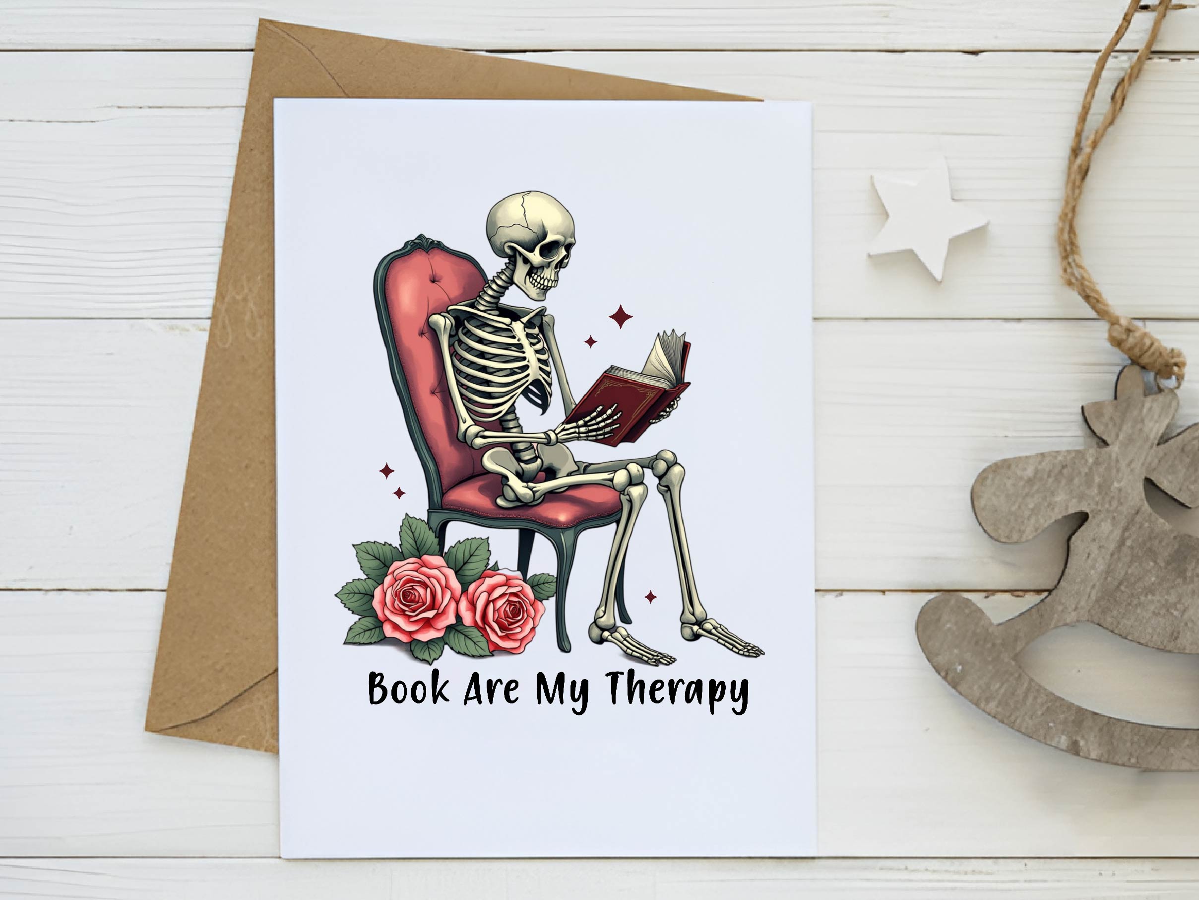 Book Are My Therapy Funny Book Lover Clipart Bundle - CraftNest - Digital Crafting and Art