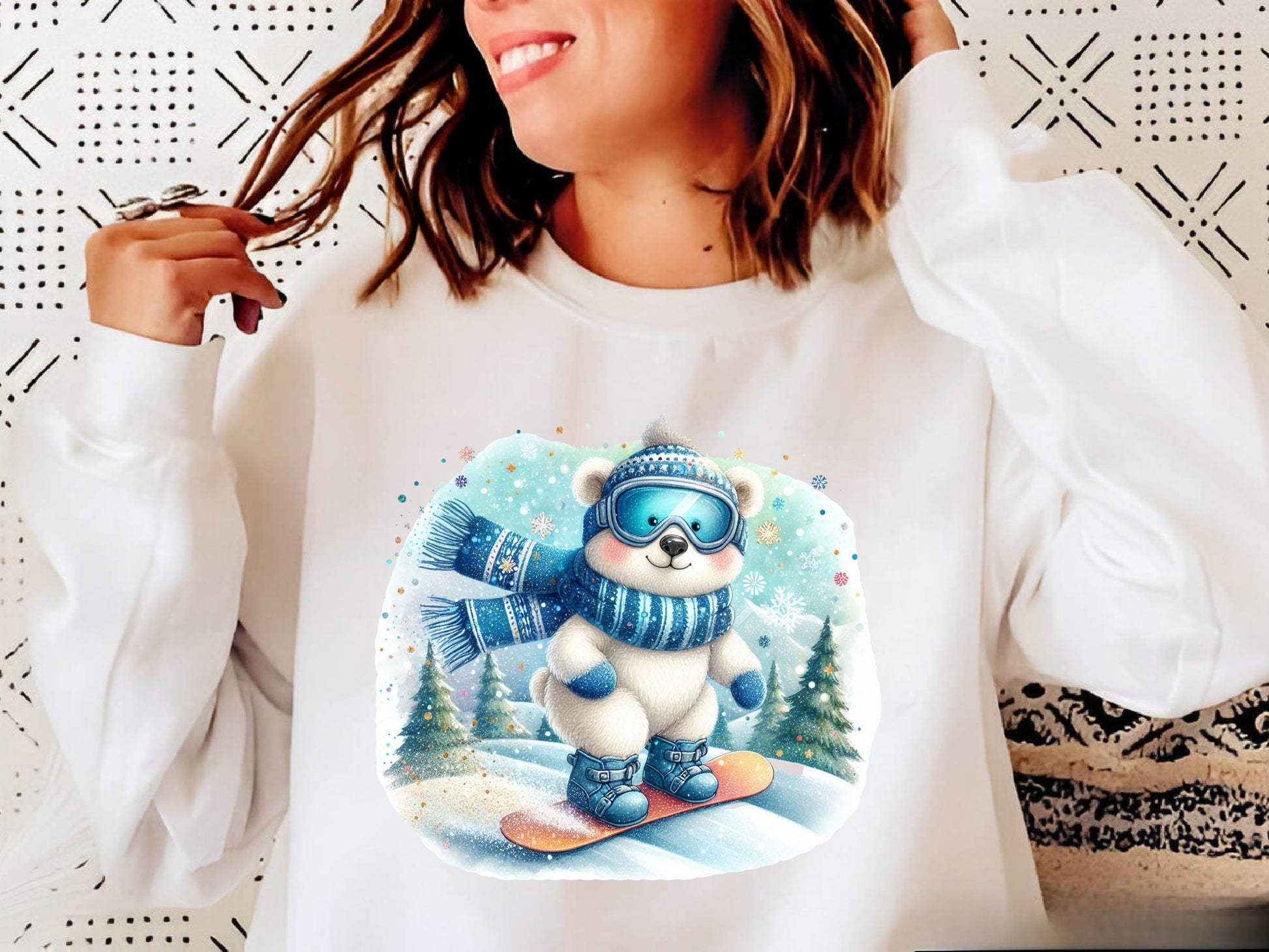 Cute Winter Polar Bear Clipart Bundle - CraftNest - Digital Crafting and Art