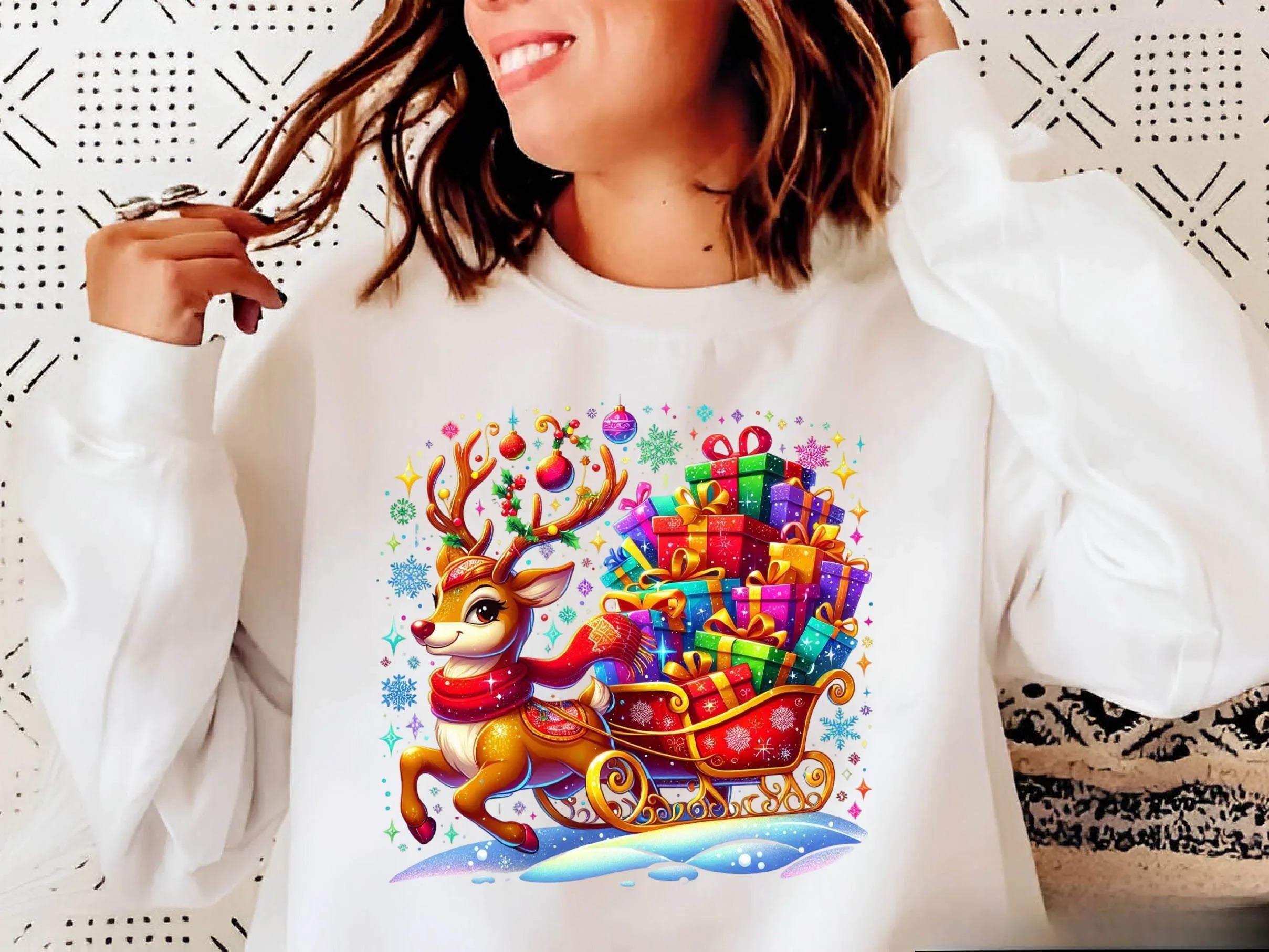 Festive Reindeer Clipart Bundle - CraftNest - Digital Crafting and Art